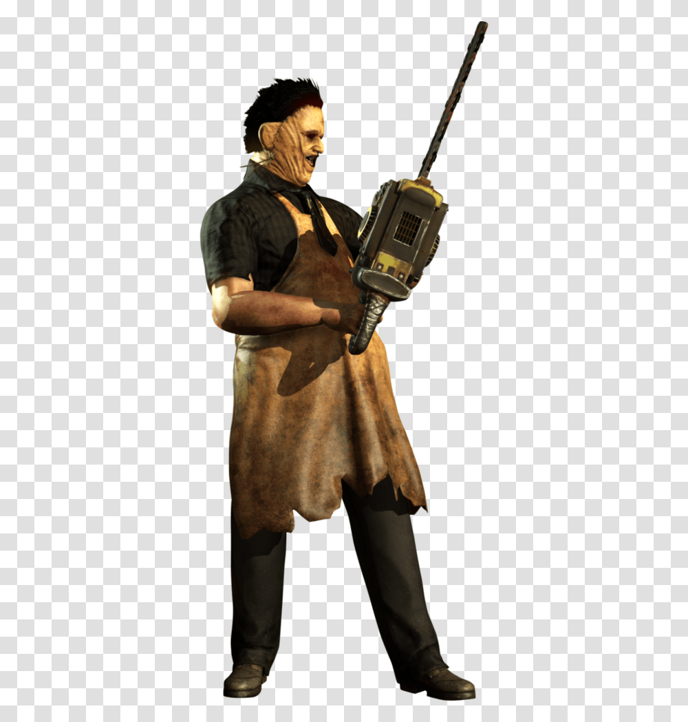 Leatherface Mkx Leatherface, Person, Human, Tool, Clothing Transparent Png