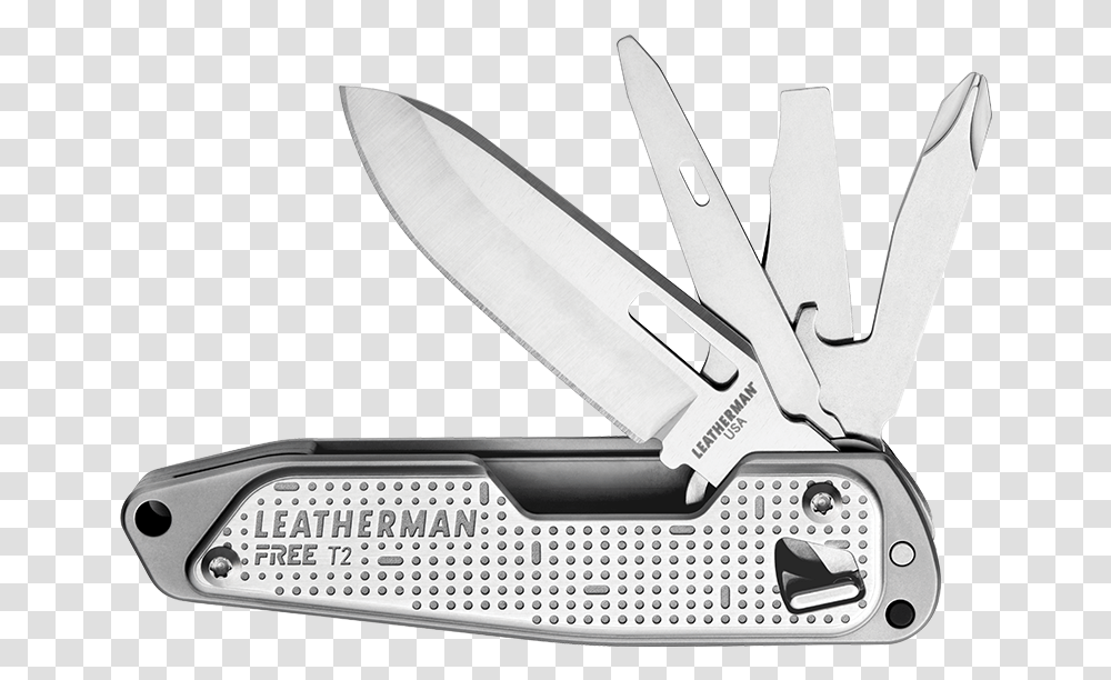Leatherman Free T2 Price, Weapon, Weaponry, Blade, Knife Transparent Png