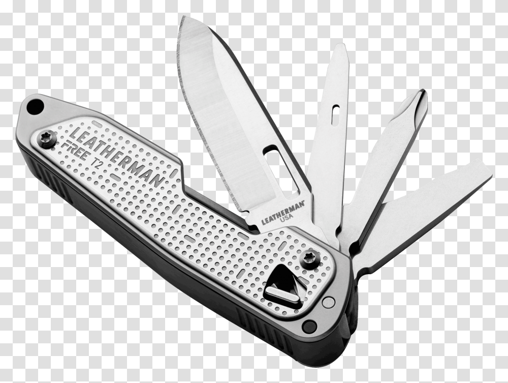 Leatherman Free, Weapon, Weaponry, Blade, Knife Transparent Png
