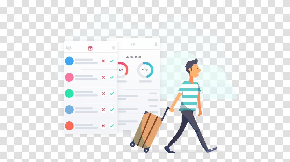 Leave Balance On Mobile App, Person, Human, Cleaning Transparent Png