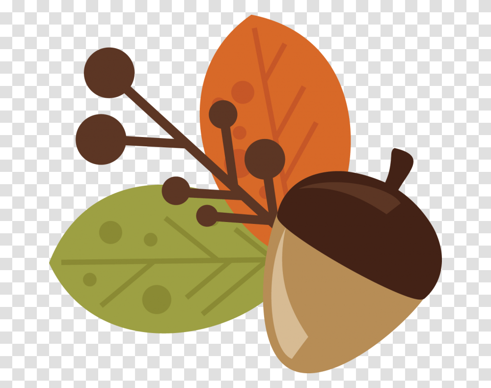Leaves And Acorns Clipart, Plant, Seed, Grain, Produce Transparent Png