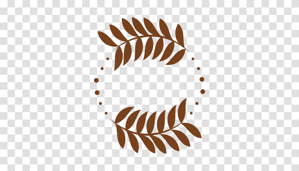 Leaves Decoration Wreath, Fish, Animal, Plant, Stain Transparent Png