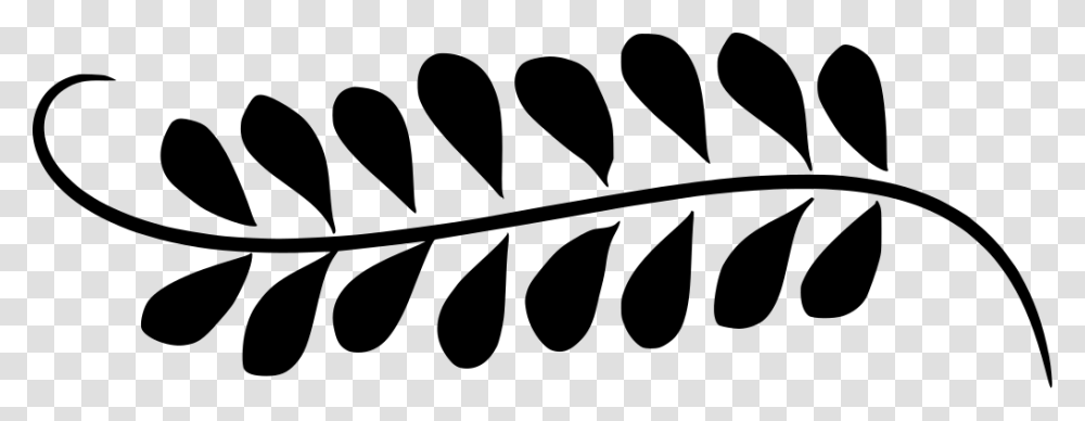 Leaves Decorations Black And White Clipart, Gray, World Of Warcraft Transparent Png