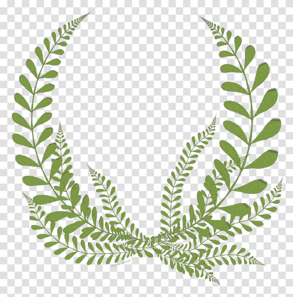 Leaves Fern Floral Wreath Freetoedit Silver Stevie Award 2019, Plant, Green, Leaf, Pattern Transparent Png