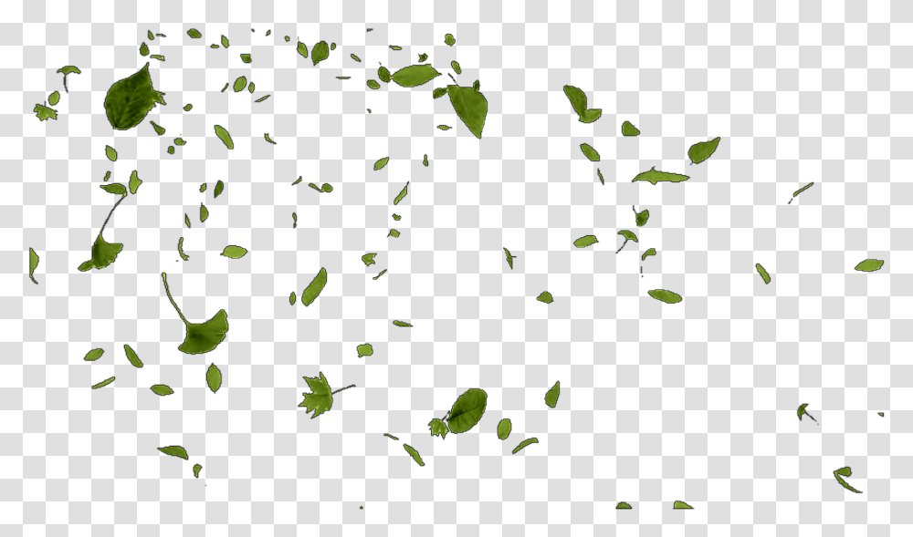 Leaves Leaf Wind Windy Blow Blew Float Drift Green Leaves Blowing In The Wind, Plant, Paper, Confetti, Animal Transparent Png