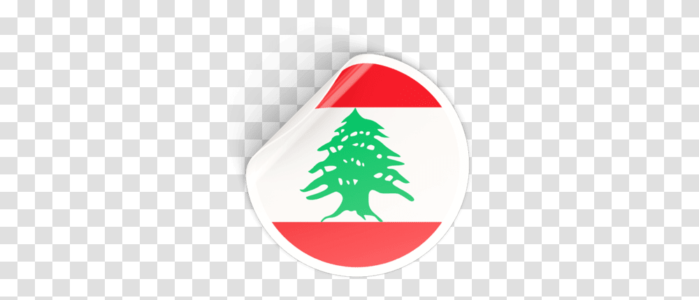 Lebanon Flag, Tree, Plant, Label Transparent Png