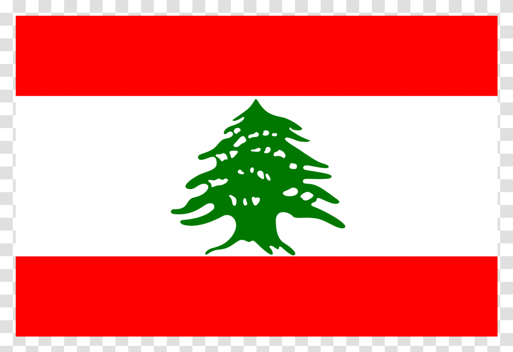 Lebanon Flag, Tree, Plant, Christmas Tree Transparent Png