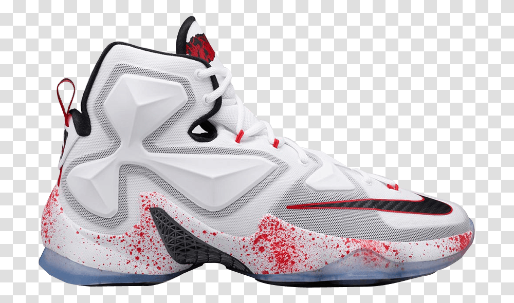 Lebron 13 Quotfriday The 13th Sneakers, Shoe, Footwear, Apparel Transparent Png