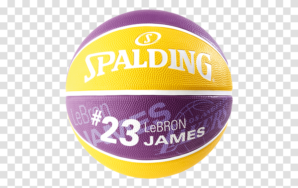 Lebron James Ball Hd Download Spalding Lebron James Basketball, Volleyball, Team Sport, Sports, Text Transparent Png