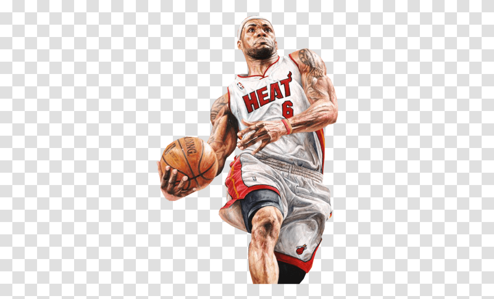 Lebron James For Basketball, Person, Human, People, Team Sport Transparent Png