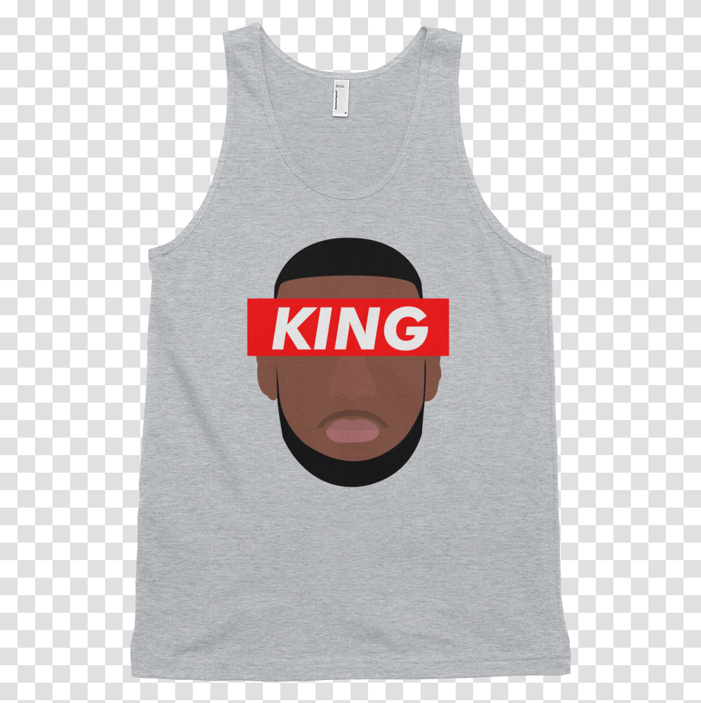 Lebron James King Active Tank, Apparel, Tank Top, Undershirt Transparent Png