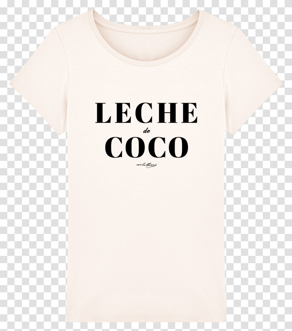 Leche De Coco Women, Clothing, Apparel, T-Shirt, Word Transparent Png