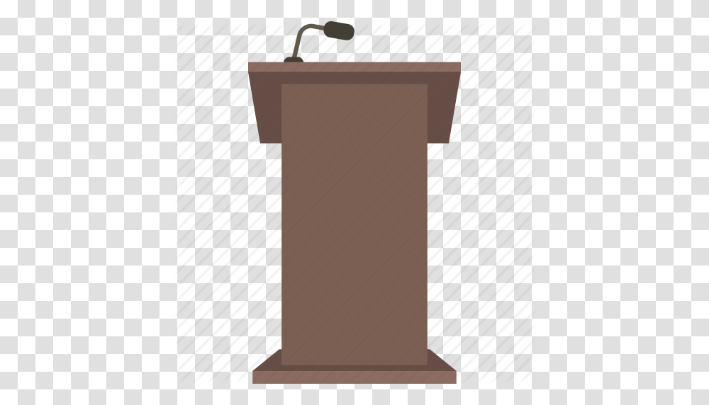 Lecture Podium Presentation Speaking Icon, Audience, Crowd, Mailbox, Letterbox Transparent Png