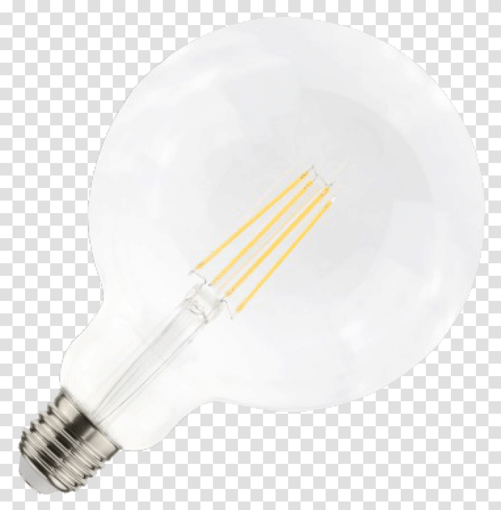 Led Bulb Globe Shape For Cardboard Incandescent Light Bulb, Lightbulb, Balloon Transparent Png