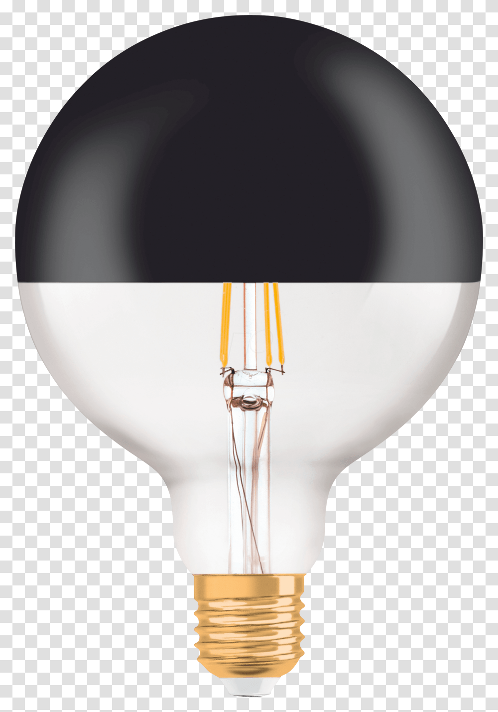 Led Bulb Vintage 1906 E27 7 W 680 Lm 2700 K Filament Rf1906 Globe 52 Cl 7 W, Lamp, Light, Lightbulb Transparent Png