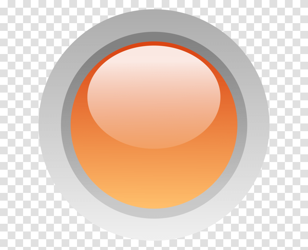 Led Circle Orange Clipart Led Orange, Tape, Food, Egg, Sphere Transparent Png