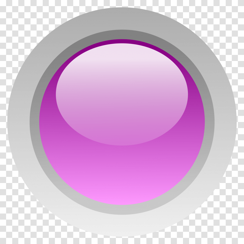 Led Circle Purple Clip Arts Purple Button, Sphere, Tape Transparent Png