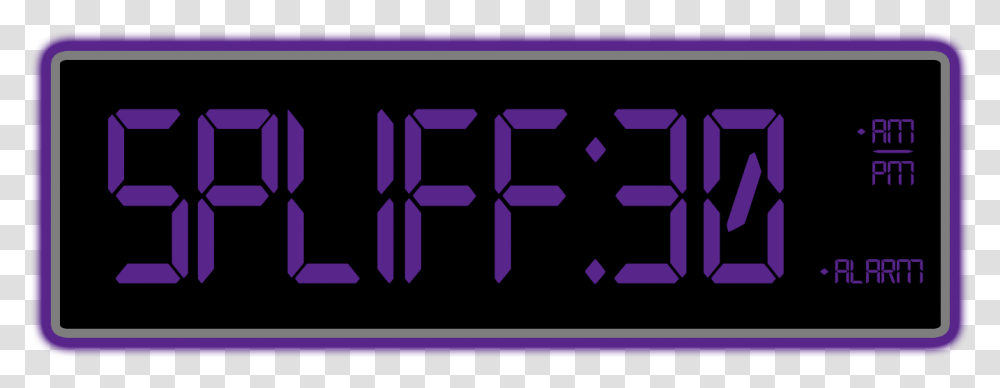 Led Display, Digital Clock, Number Transparent Png