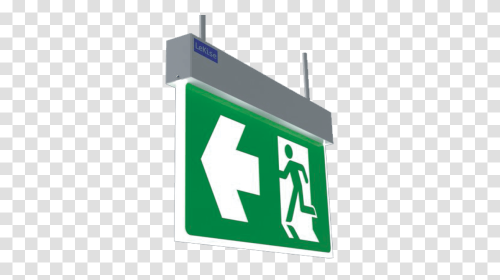 Led Exit Sign, Recycling Symbol, Mailbox, Letterbox Transparent Png