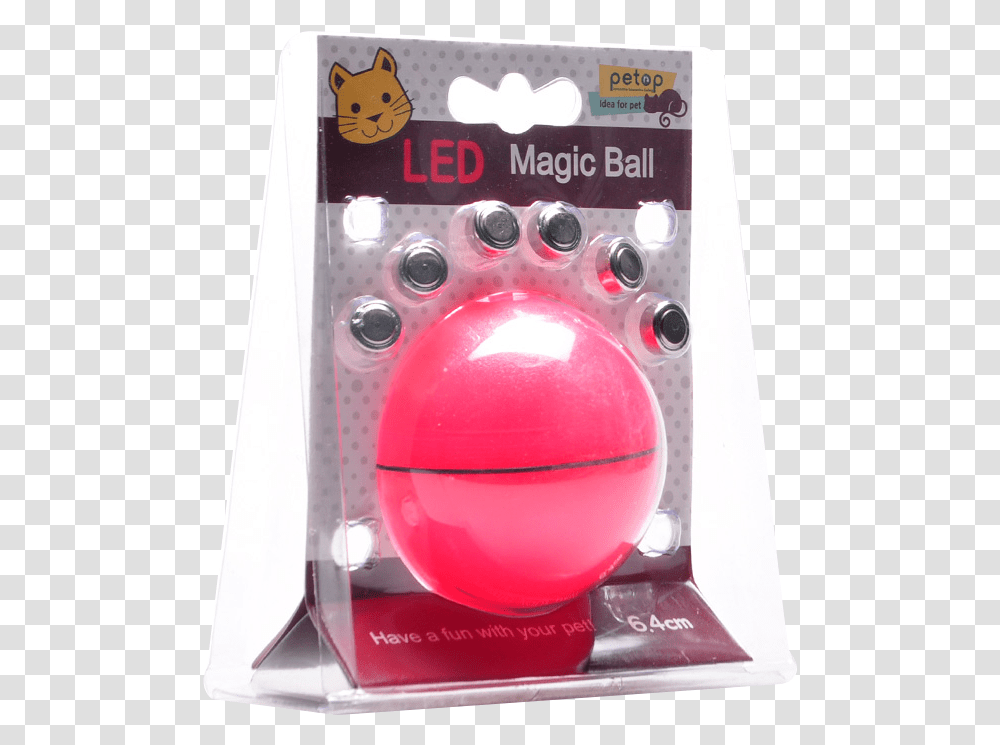 Led Flash Ball Cat Toy Rolling Ball Glowing Cat Laser, Switch, Electrical Device Transparent Png