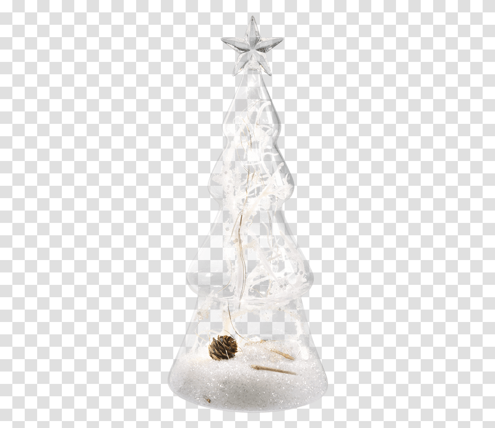 Led Glass Christmas Tree 235cm Christmas Tree, Wedding Cake, Dessert, Food, Light Transparent Png