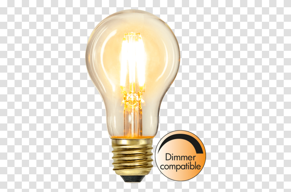 Led Lamp E27 A60 Soft Glow Vintage Led E27 T45, Light, Lightbulb Transparent Png