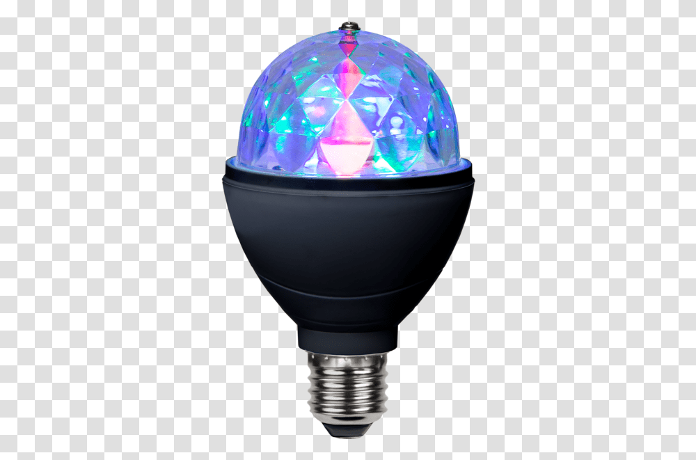 Led Lamp E27 Disco Disco Led Bulb, Light, Clothing, Apparel, Helmet Transparent Png