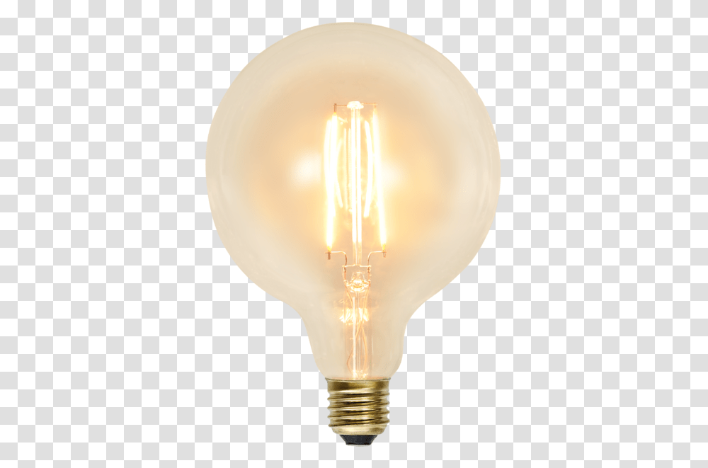 Led Lamp E27 G125 Soft Glow Elektripirn, Light, Lightbulb, Lighting Transparent Png