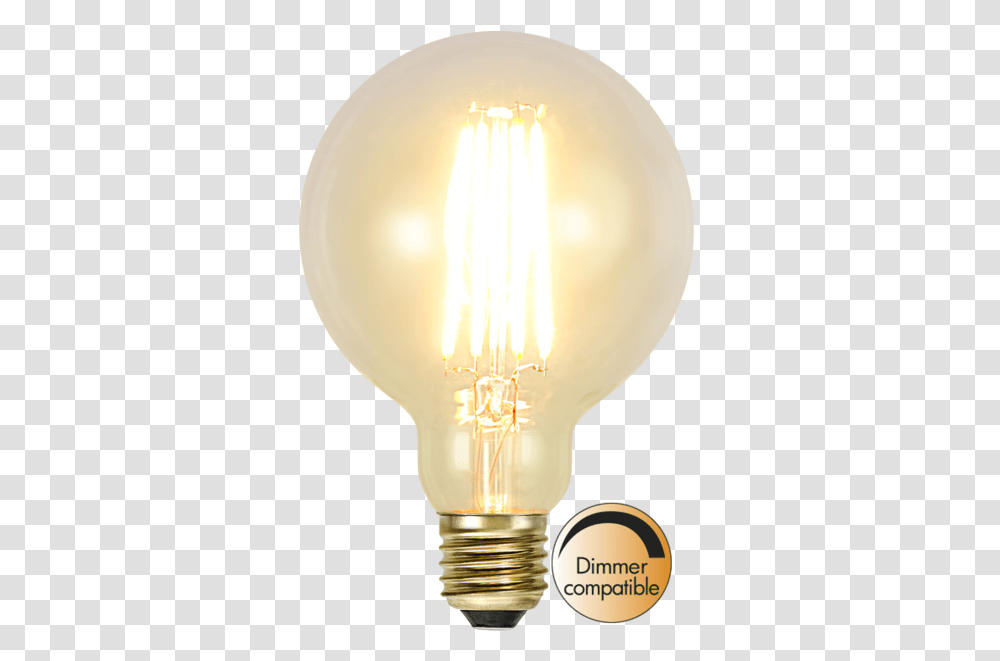 Led Lamp E27 G95 Soft Glow Led Lamp, Light, Lightbulb, Lighting Transparent Png