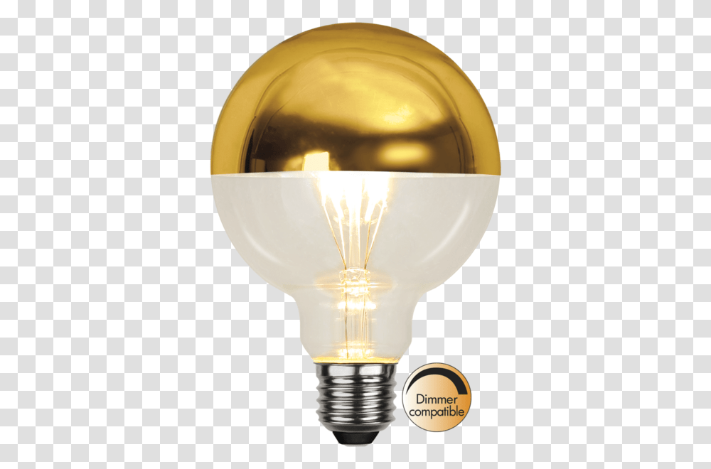 Led Lamp E27 G95 Top Coated Gldlampa E27 Toppfrseglad, Light, Lightbulb, Lampshade Transparent Png