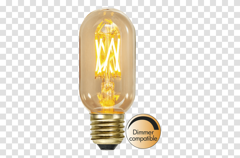 Led Lamp E27 T45 Vintage Gold Vintage Light Lamp Decoration, Lighting, Lampshade, Lantern, Lightbulb Transparent Png