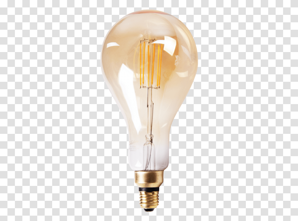 Led Lamp Filament Druppel Recht Middel 13 Cm Fluorescent Lamp, Light, Lightbulb Transparent Png