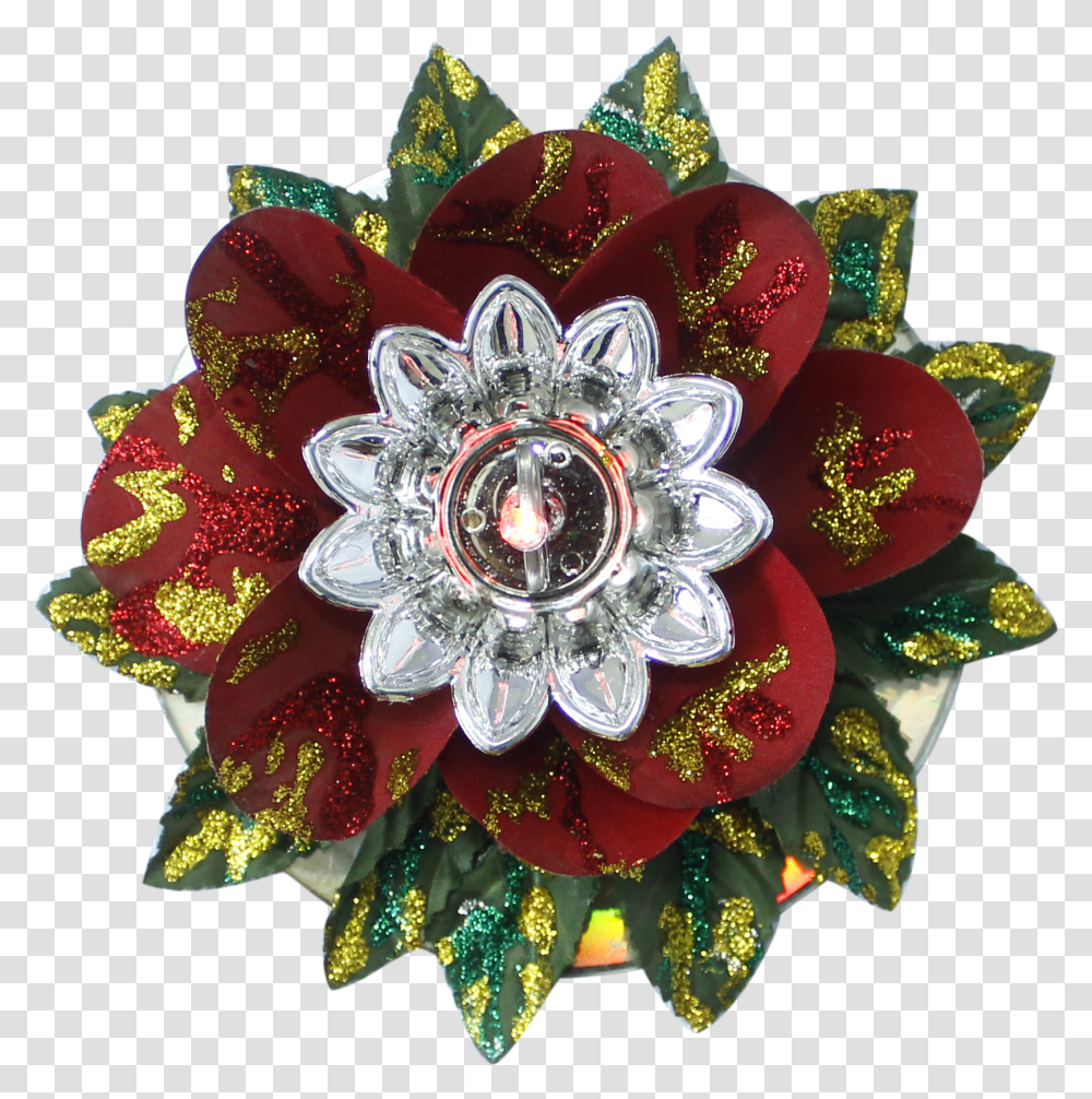 Led Light Beautiful Diya Christmas Ornament, Pattern, Fractal, Jewelry, Accessories Transparent Png