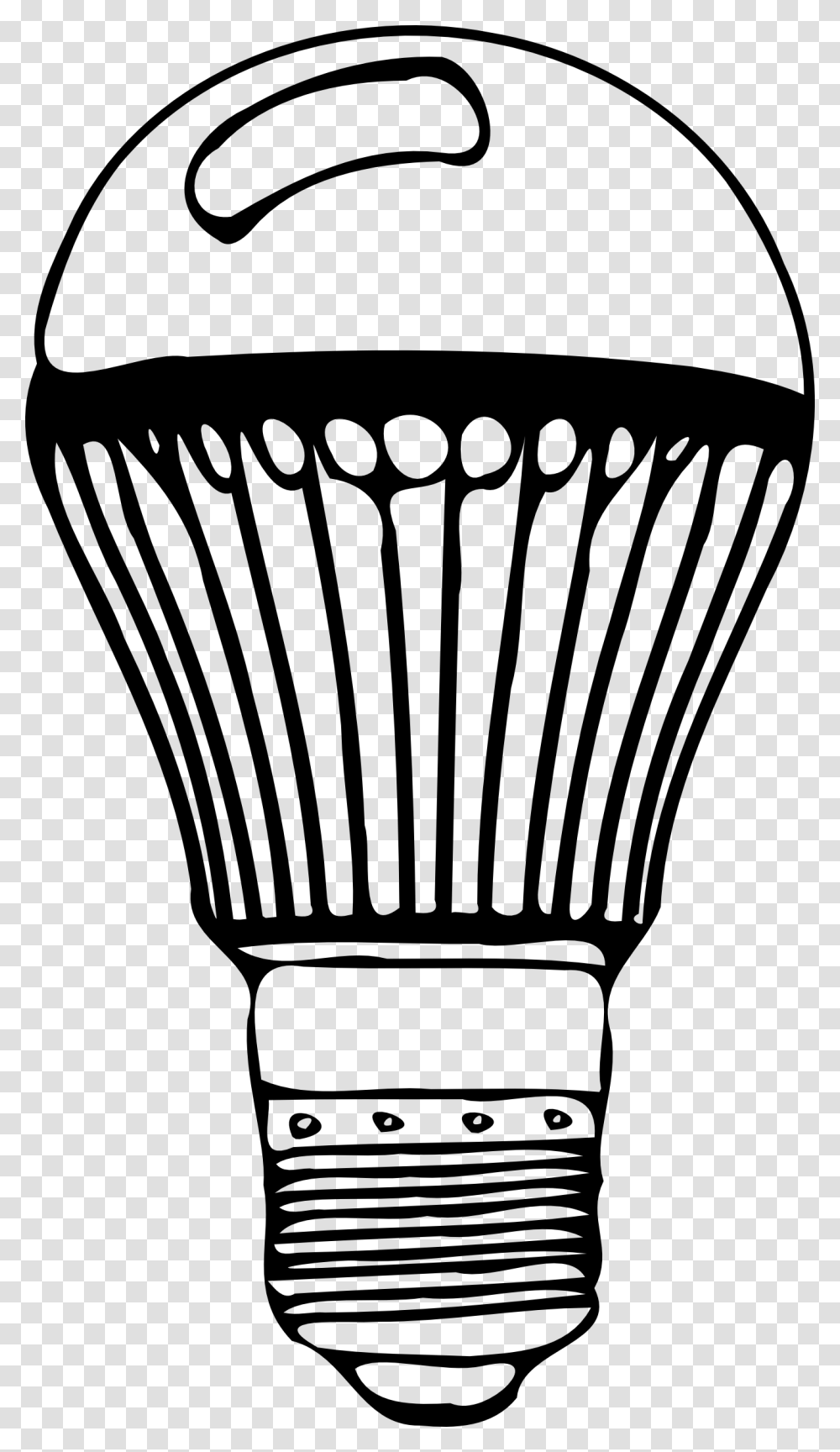 Led Light Bulb Clip Art, Lightbulb, Headlight, Chair, Furniture Transparent Png