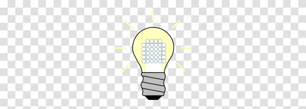 Led Light Bulb Clip Art, Lightbulb Transparent Png