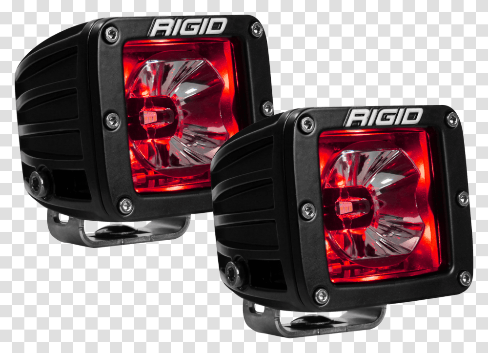 Led Lights Radiance Pod Red Rigid Rigid Led Red Radiance, Lighting, Spotlight, Motor, Machine Transparent Png