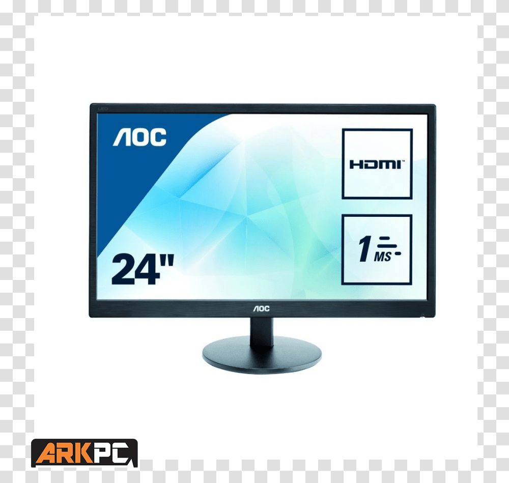 Led Monitor Aoc, Screen, Electronics, Display, LCD Screen Transparent Png