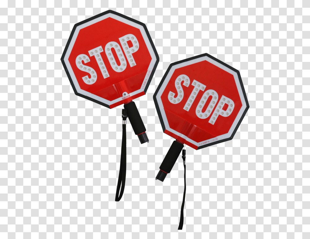 Led Stop Sign Myparkingsign, Stopsign, Road Sign Transparent Png