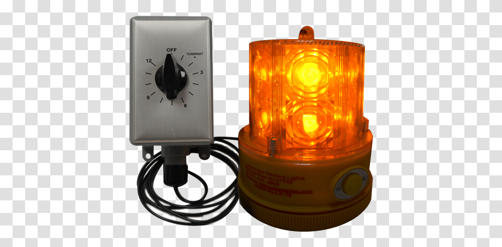 Led Strobe Warning Light With Timer Strobe Timer, Lamp Transparent Png
