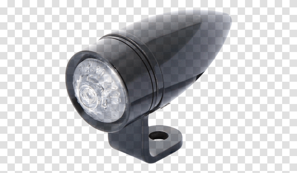 Led Taillight Bullet Black E Mark Torch, Telescope, Architecture, Building, Lighting Transparent Png