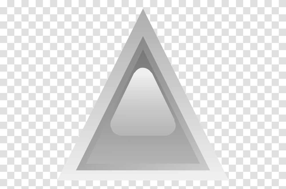 Led Triangular Grey Clipart Clip Art, Triangle, Sink Faucet Transparent Png