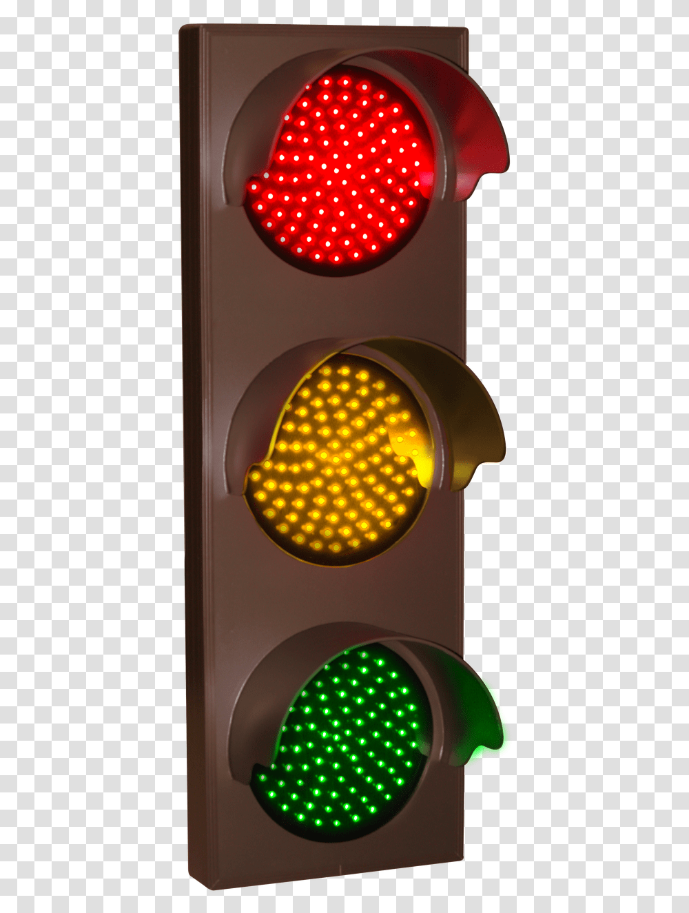 Led Vertical Traffic Controller 12v Led Traffic Light Transparent Png