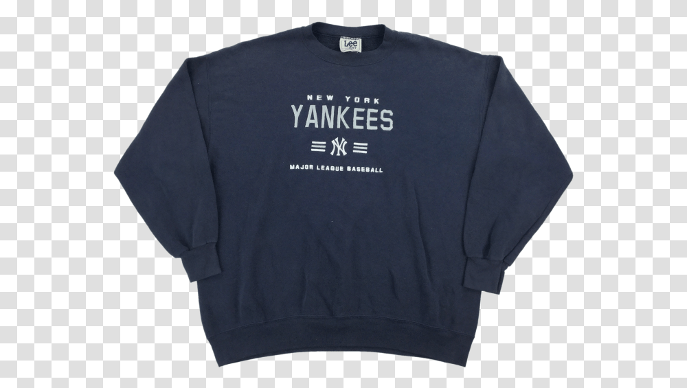 Lee Nfl New York Yankees Sweatshirt Xl Sweater, Clothing, Apparel, Hoodie, Sleeve Transparent Png