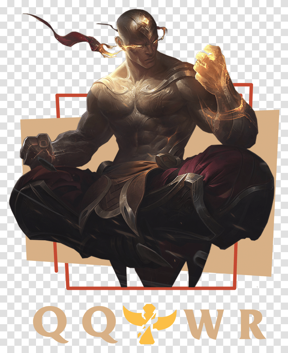 Lee Sin Lol, Person, Poster, Advertisement, Hand Transparent Png