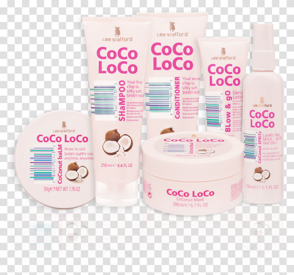 Lee Stafford Coco Loco, Bottle, Cosmetics, Toothpaste Transparent Png