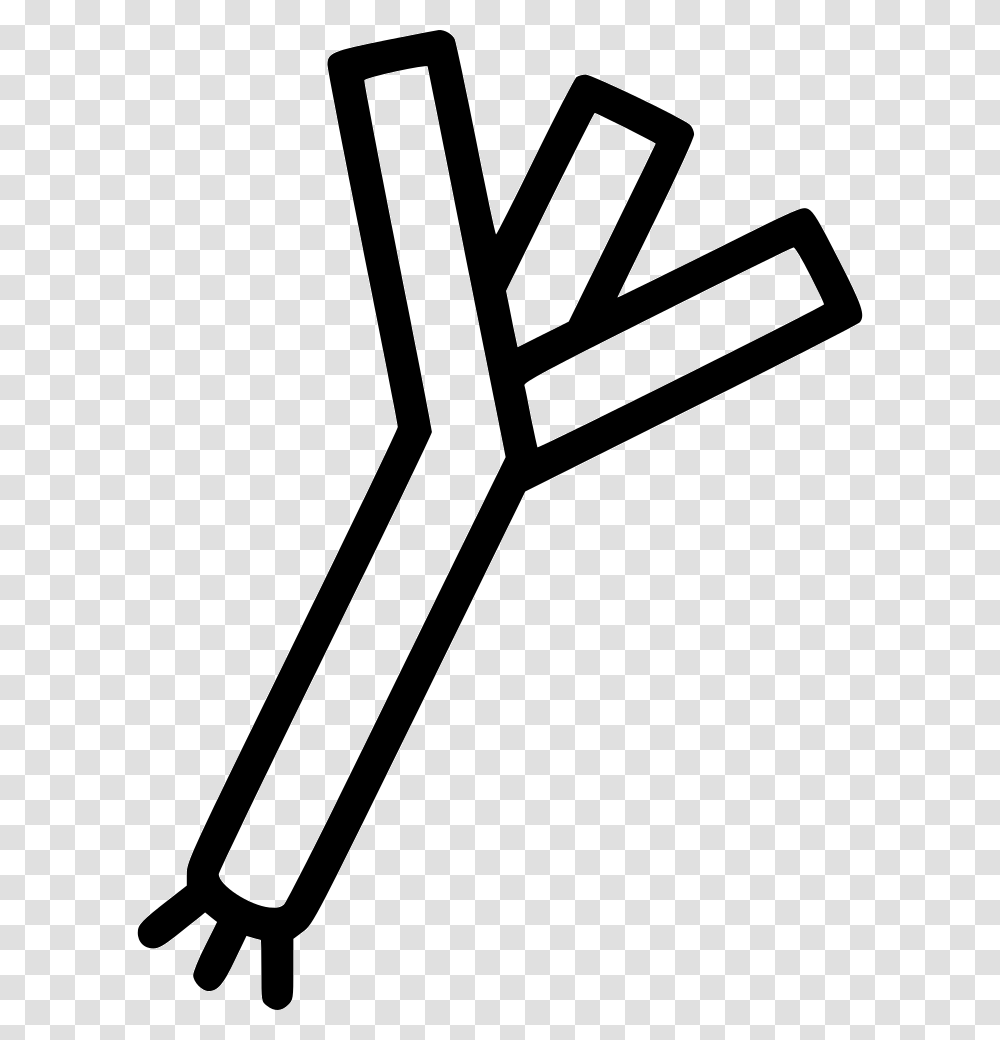 Leek, Vegetable, Stencil Transparent Png
