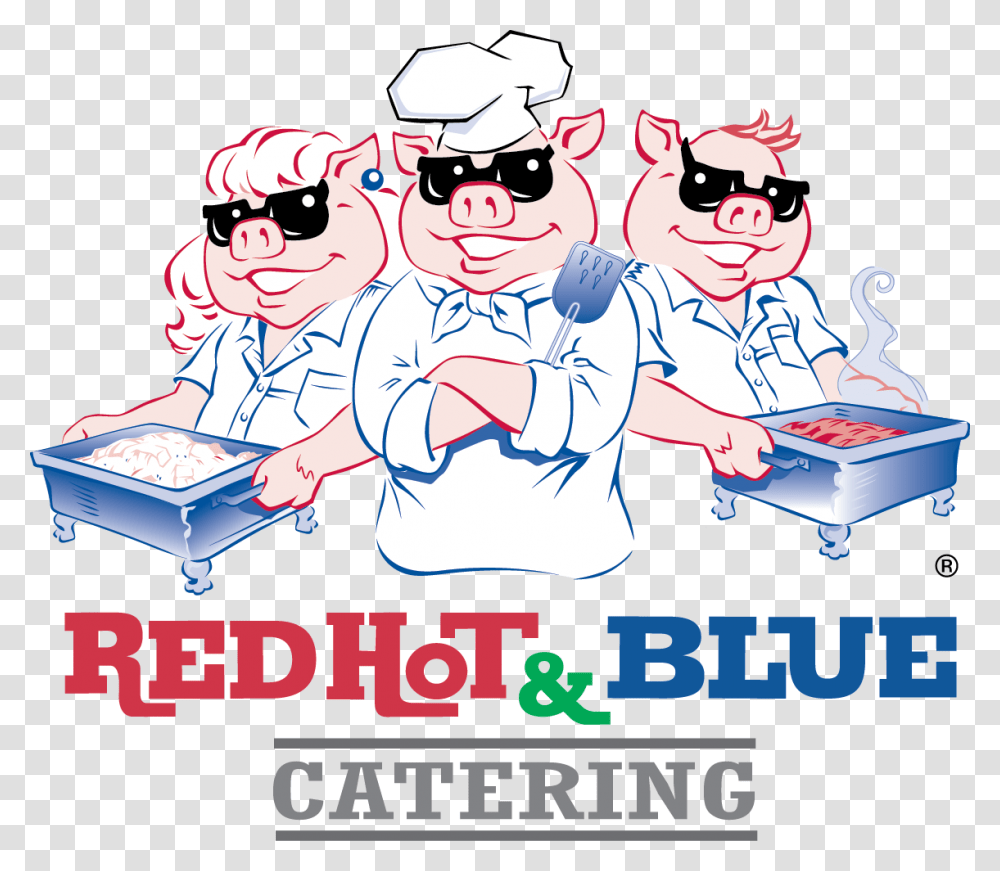 Leesburg Catering Barbecue Restaurant Red Hot Amp Blue, Sunglasses, Advertisement, Poster Transparent Png