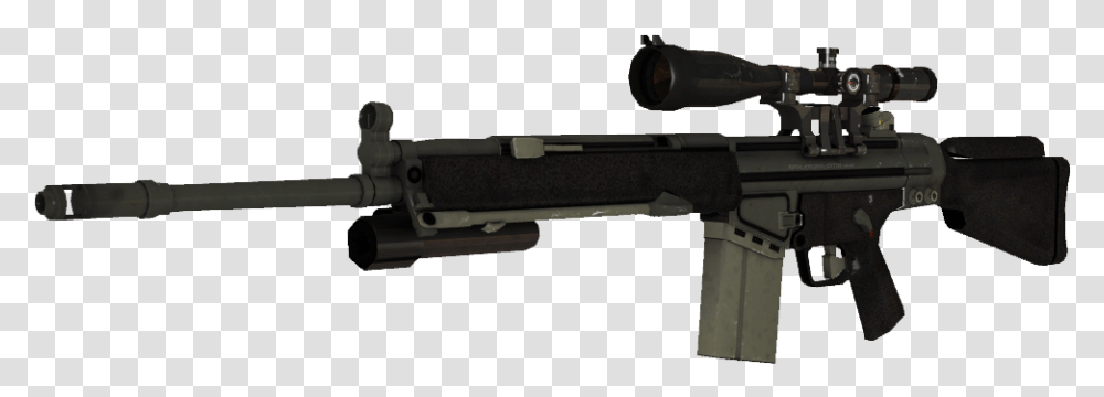 Left 4 Dead 2 Sniper Rifle, Gun, Weapon, Weaponry, Armory Transparent Png