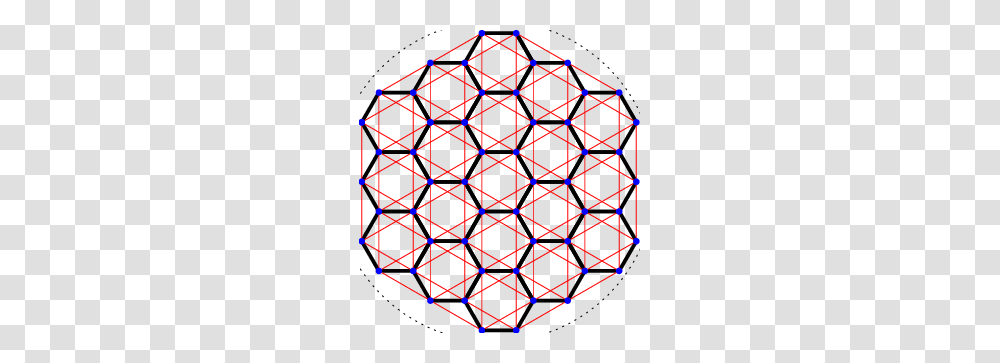 Left A Section Of A Hexagonal Lattice With Vertices, Pattern, Diamond, Gemstone, Jewelry Transparent Png