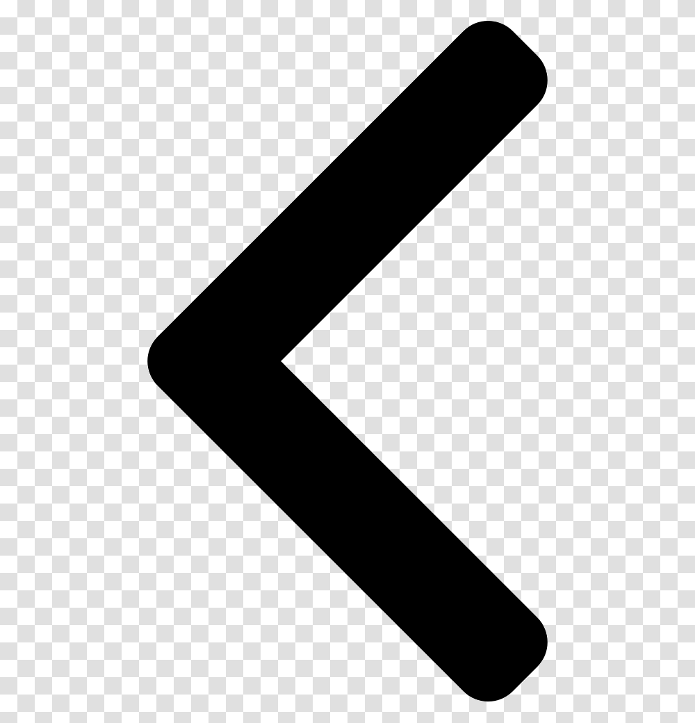 Left Angle Bracket Back Icon For Ios, Alphabet, Number Transparent Png